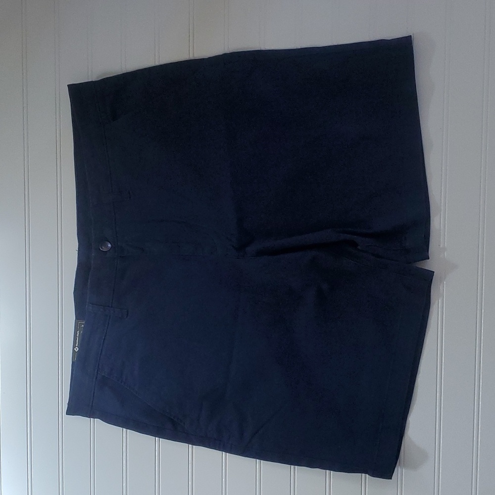 Member's Mark Flat Front Shorts - Dark Blue - Size 38 - 9" Inseam - NWT